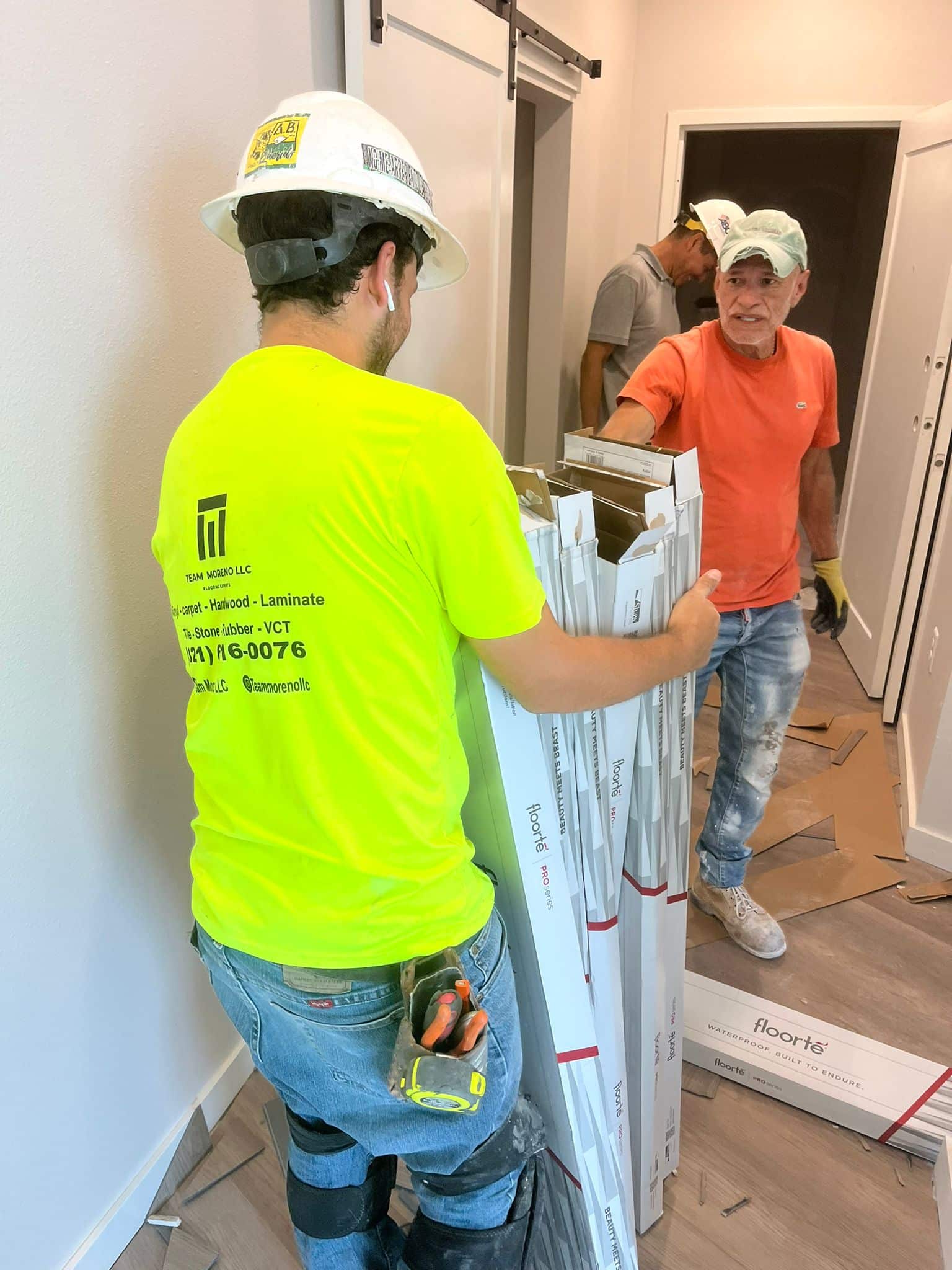 Team Moreno LLC at Work